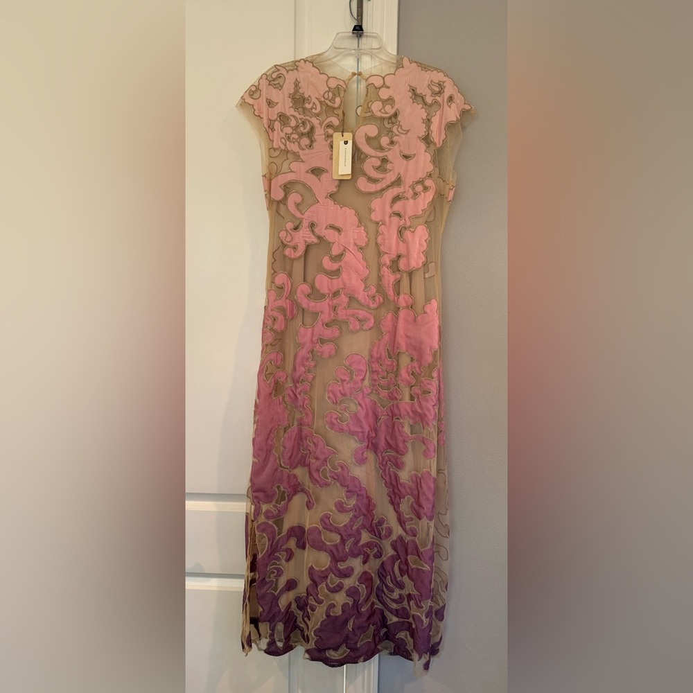 NWT Anthropology Ombré Maxi Slip Dress - Picture 5 of 16